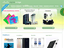 Tablet Screenshot of digitalbridge.hu